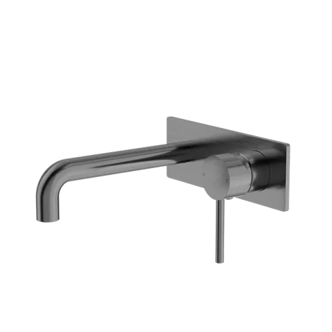 Nero Tapware WBM08 Dolce Round Wall Basin/Bath Mixer Set with Spout - Various Colours