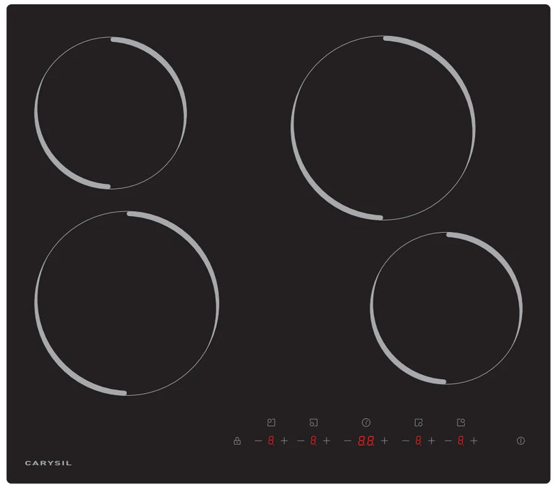Carysil Built-In Ceramic Hob Cooktop 60CM