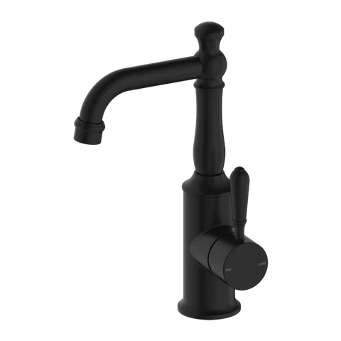 Nero Tapware BM33 York Basin Mixer with Metal/Porcelain Lever - Various Colours