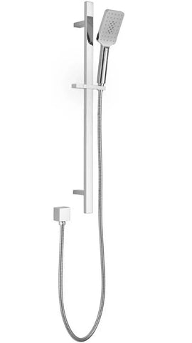 Slim Square Rail Shower - Various Colours