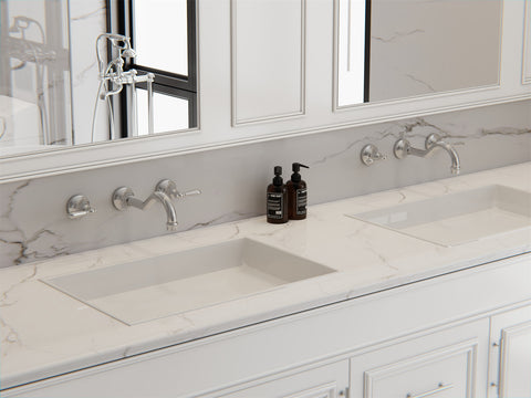 Nero York Wall Basin/Bath Spout - Various Colours