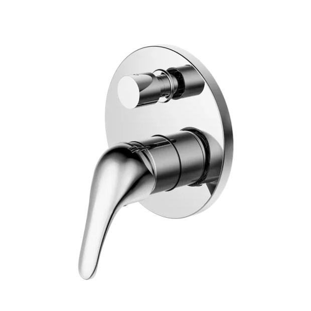 SMD23 Round Shower / Bath Mixer with Diverter - Chrome