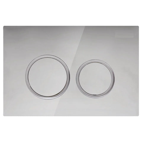 R&T In Wall Package - Rimless Floor Pan, Inwall Cistern and Button