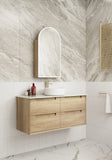 Arched Shape LED Mirror Cabinet 450x900mm - Various Colours Cabinet Finishes & Frames