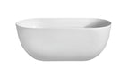 Bondi Oval Freestanding Bath 1600 / 1800 mm - Gloss White