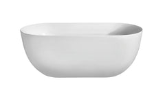 Bondi Oval Freestanding Bath 1600 / 1800 mm - Gloss White