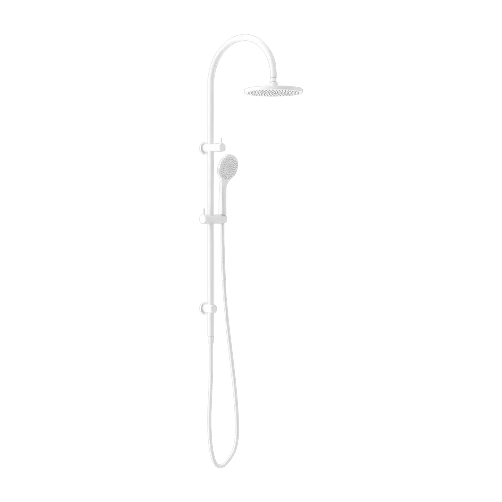 Nero Mecca Dual Shower Rail with Air Shower - Various Colours
