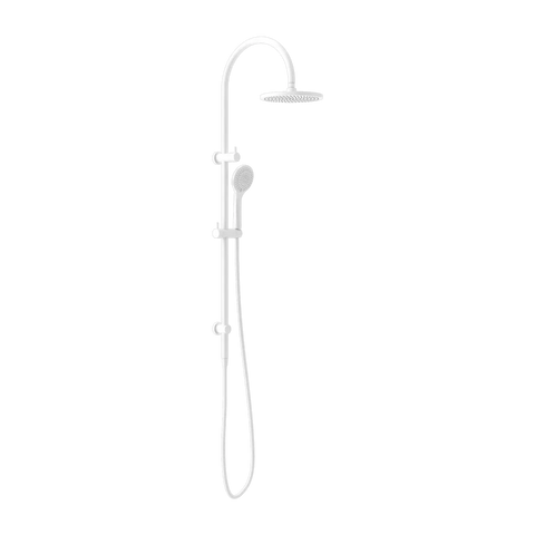 Nero Mecca Dual Shower Rail with Air Shower - Various Colours