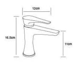 BM35 Bench Mount Round Basin Mixer - Chrome