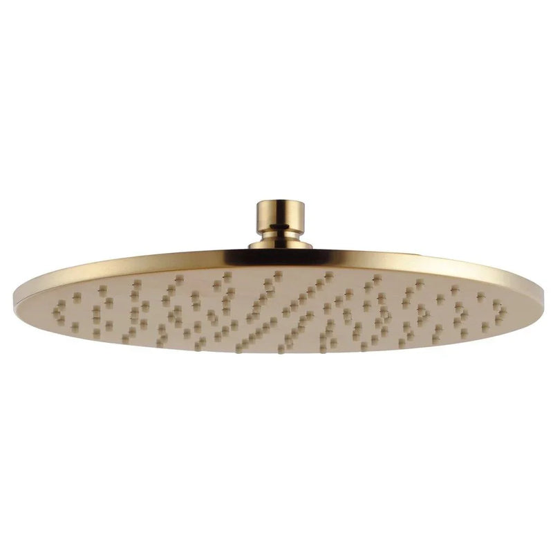 Round Overhead Shower Head 300mm (Brass Made) - Various Colours