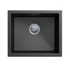 Granite Single Bowl Undermount / Topmount Sink 533x457mm - Various Colours