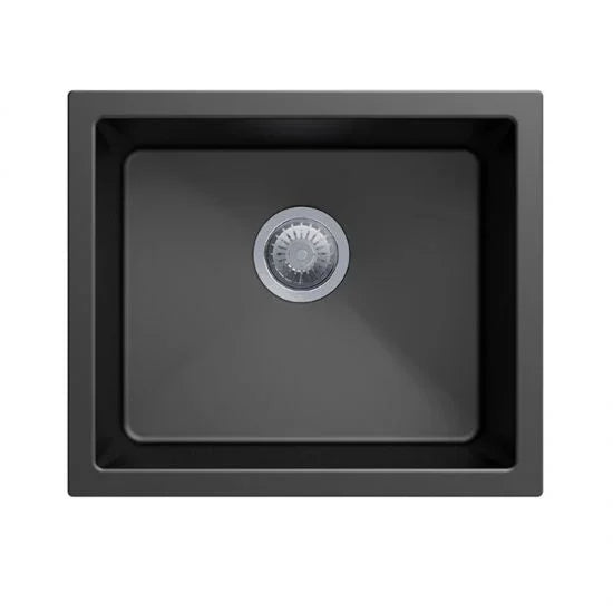 Granite Single Bowl Undermount / Topmount Sink 533x457mm - Various Colours
