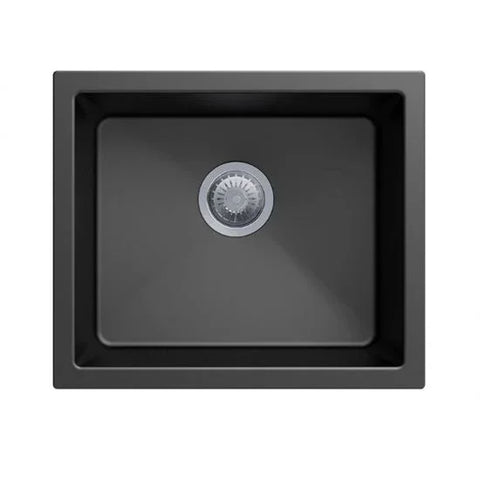 Granite Single Bowl Undermount / Topmount Sink 533x457mm - Various Colours