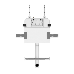 BM R&T In Wall Package - Milan Rimless Floor Pan, Inwall Cistern and Button