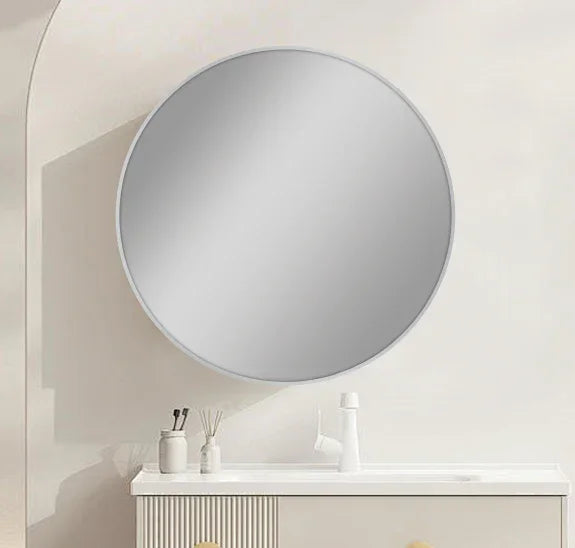 Round Mirror 800mm Diameter with frame - Various Colours (Frame)