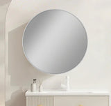 Round Mirror 800mm Diameter with frame - Various Colours (Frame)