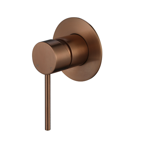 SM39 AS Round Shower/Bath Mixer (80mm backplate)- Various Colours