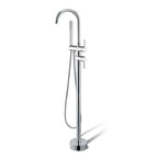 Round Freestanding Bath Mixer/Filler with Hand Shower Set - Various Colours