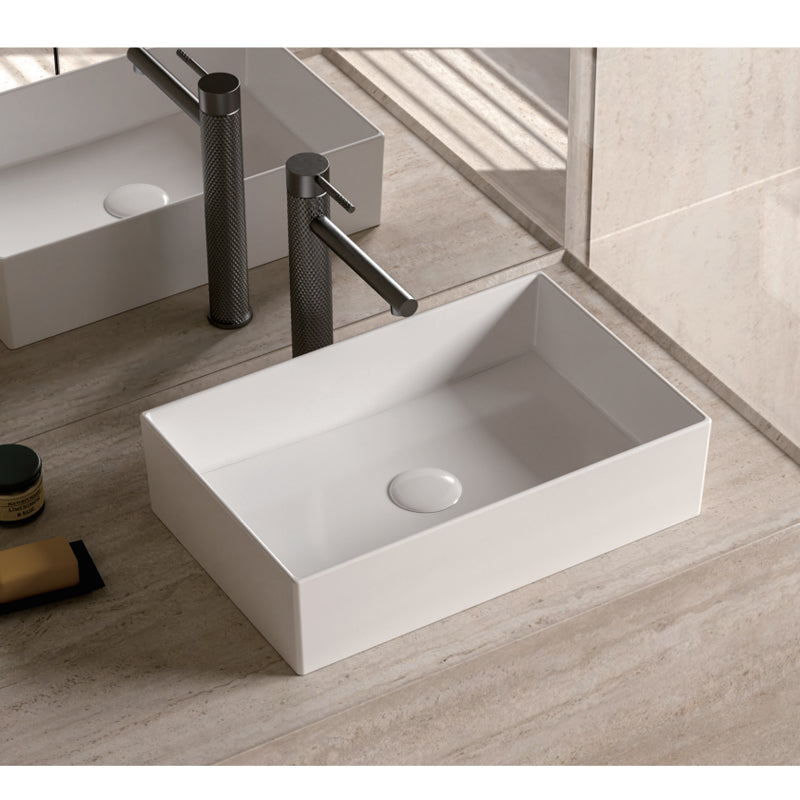 Sedal Counter Top Ceramic Basin 460x300mm - Gloss White
