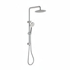 Vue Round Dual Shower Rail - Various Colours