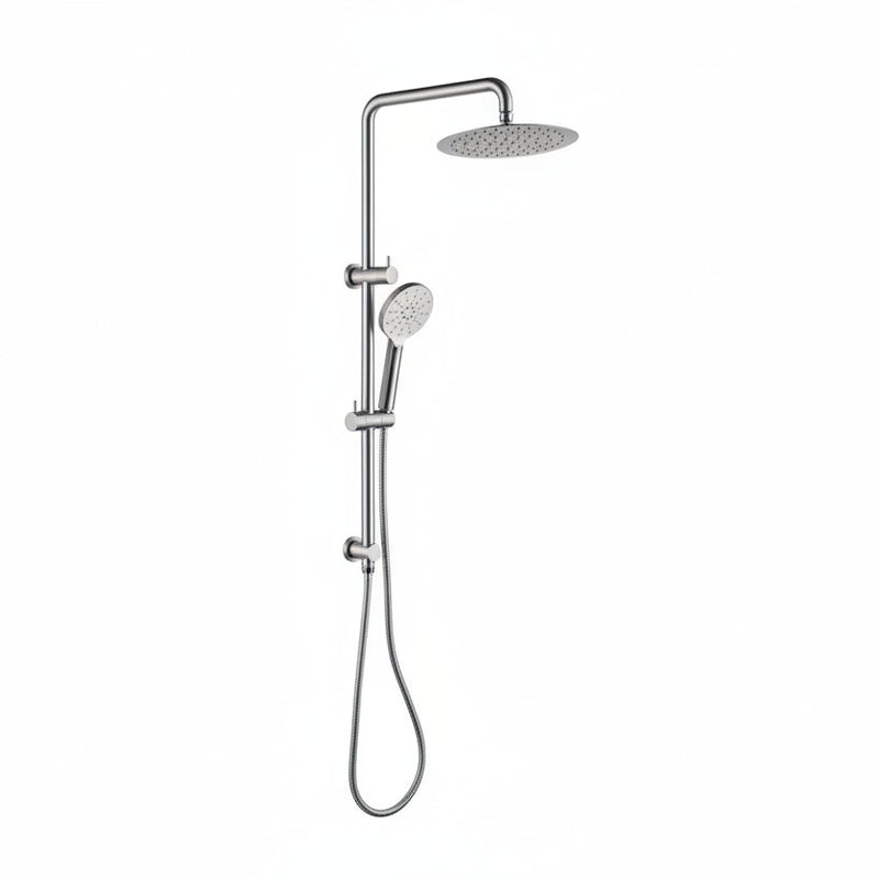 Vue Round Dual Shower Rail - Various Colours