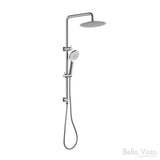 Vue Round Dual Shower Rail - Various Colours