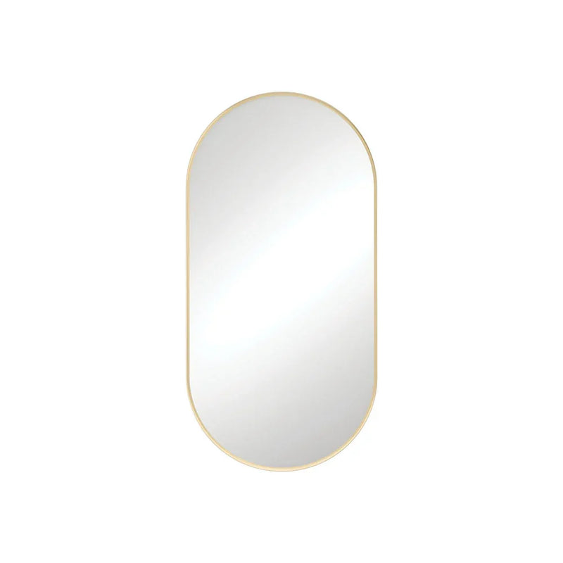 Pill Shape Mirror 460x900mm with frame - Various Colours (Frame) / 600x900mm with frame