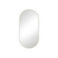 Pill Shape Mirror 460x900mm with frame - Various Colours (Frame)