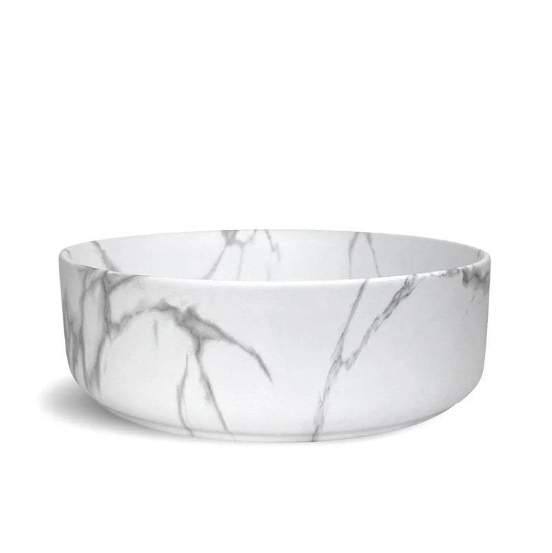 Halo Round Carrara Counter Top Basin Ceramic Basin 360x360mm
