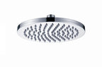 Round Overhead Shower Head 200mm - Various Colours