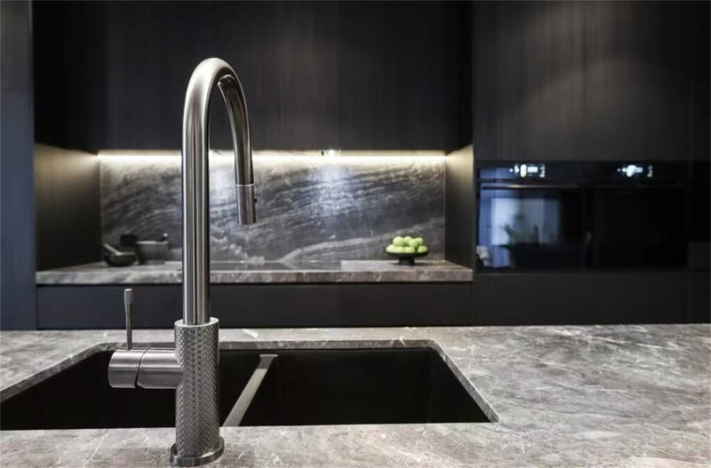 Opal Sink Mixer with Pullout and Veggie Spray (two settings) - Brushed Nickel (Floor Display Clearance)