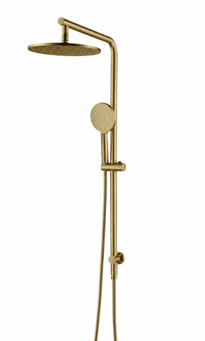 Vue Round Dual Shower Rail - Various Colours