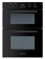 Carysil Built-In Black Double Oven 60CM