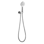 Round Hand Shower On Holder - Various Colours