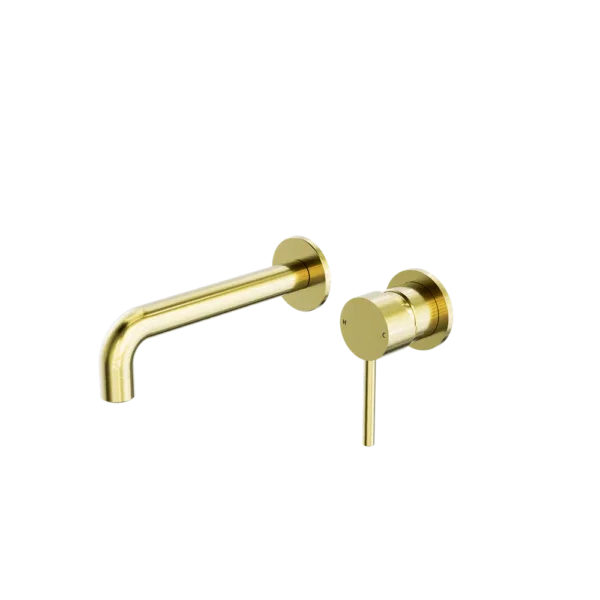 Nero WBM07 Rimini Round Wall Basin/Bath Mixer Set with Spout - Various Colours