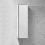 Fingerpull Wall Hung Tallboy & Storage Cabinet - 350x300x1200mm - Various Colours