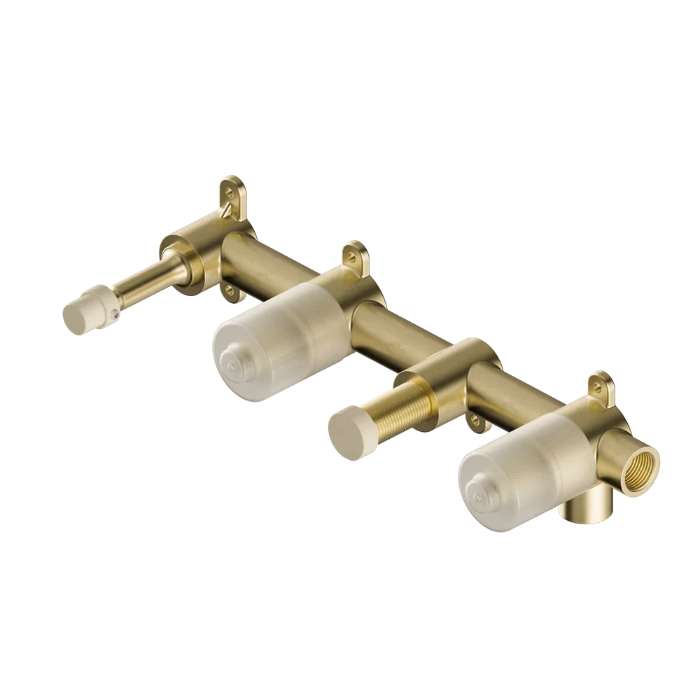 Kara Shower Over Bath System with Spout 230mm - Various Colours
