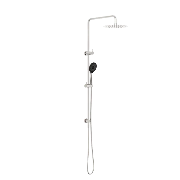 Nero Project Round Dual Shower Rail - Various Colours