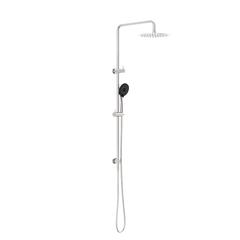 Nero Project Round Dual Shower Rail - Various Colours