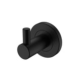 Fienza Kaya Black Single Robe Hook (82804MB) - Stock Clearance
