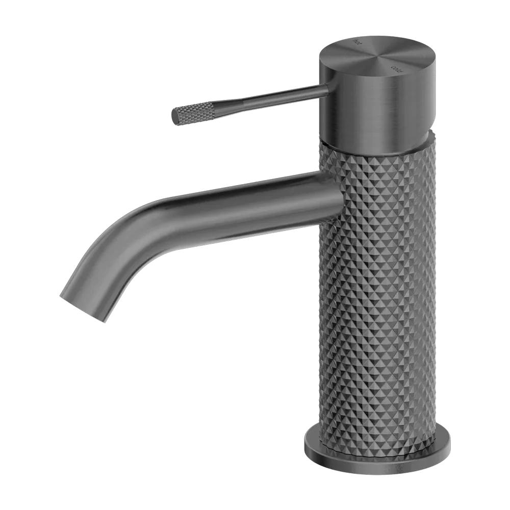 Nero Tapware BM36 Opal Bench Mount Cross Hatched Basin Mixer - Various Colours