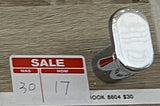 Chrome Empire Single Robe Hook - Floor Display Clearance