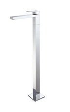 Freestanding Chrome Square Bath Filler - Floor Display Clearance