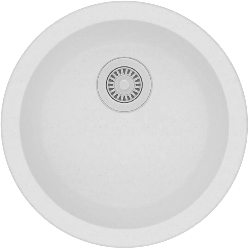 Granite Round Laundry/Kitchen Sink Drop in / Undermount Sink 460Ø mm - Various Colours