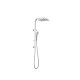 Celia Square Dual Shower Rail - Various Colours