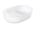 Romav Counter Top Ceramic Basin 500x350mm - Matte White