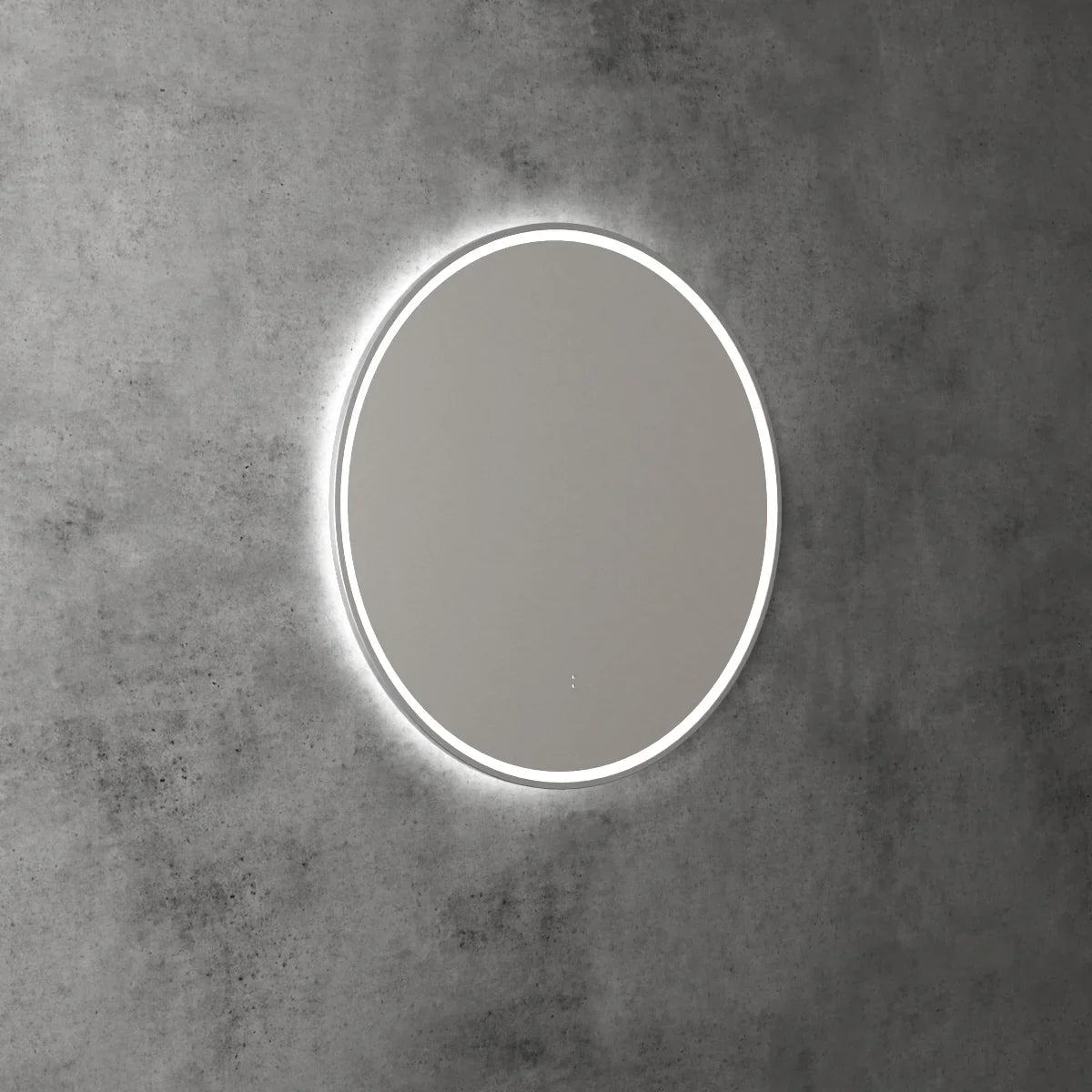 Round LED Mirror Touchless Switch with Demister 700mm / 900mm - Frameless / With Frame