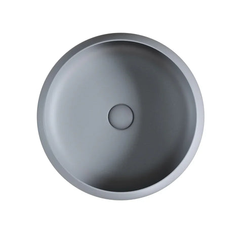 Dune Round Above Counter Ceramic Basin 400x400mm - Various Colours