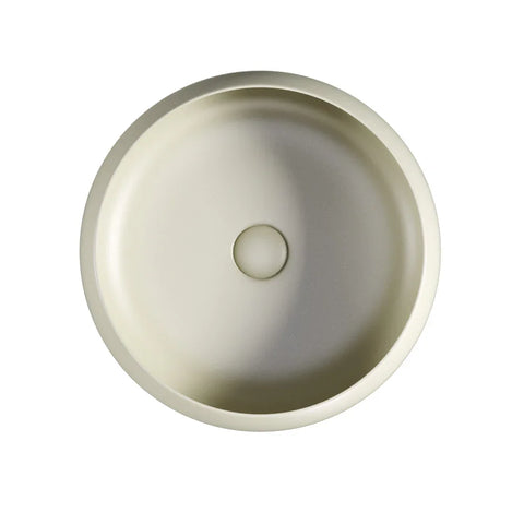 Dune Round Above Counter Ceramic Basin 400x400mm - Various Colours