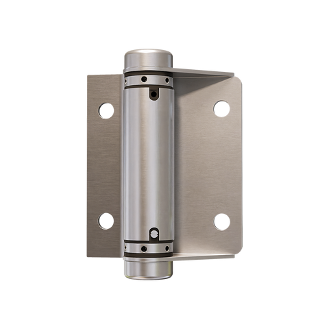 209B Spring Hinge Visible Fix in Satin Stainless Steel - 209B_HC_SS